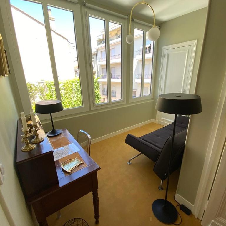 La Villa Desvaux de Marigny - Chambre Double ou Lits Jumeaux Deluxe – Vue sur Jardin - 14