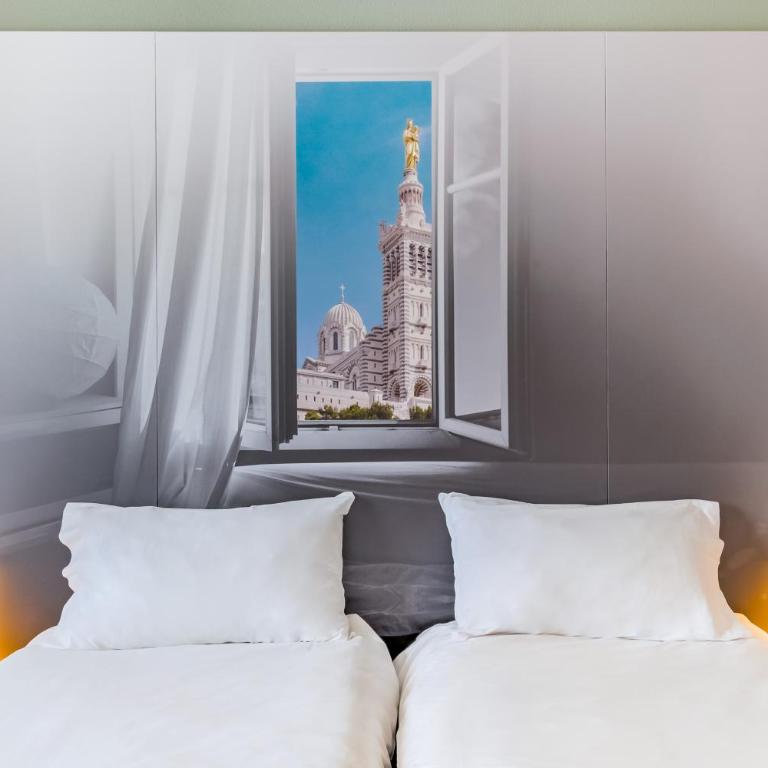 B&B HOTEL Marseille Estaque - Chambre Lits Jumeaux - 3
