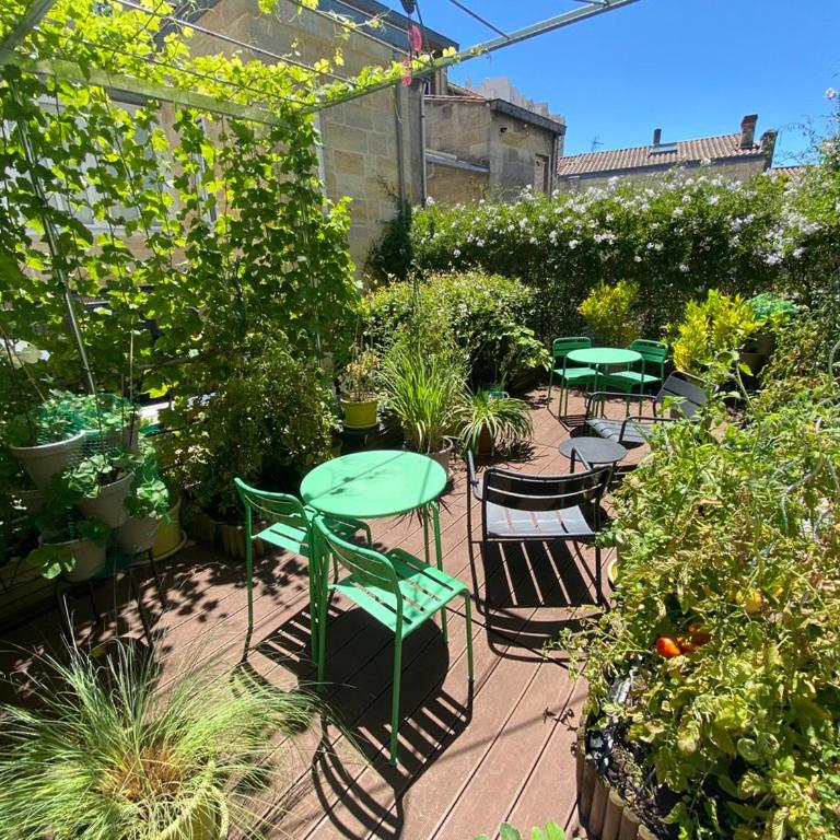 La Villa Desvaux de Marigny - Chambre Double ou Lits Jumeaux Deluxe – Vue sur Jardin - 11