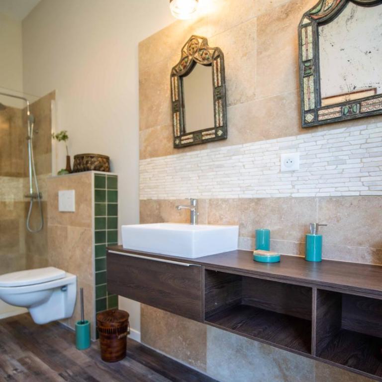 I love Bergerac - Chambre Double avec Salle de Bains Privative - 14