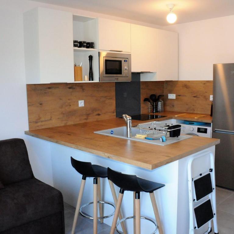 Appartement avec grande terrasse vue sur mer - One-Bedroom Apartment - 3