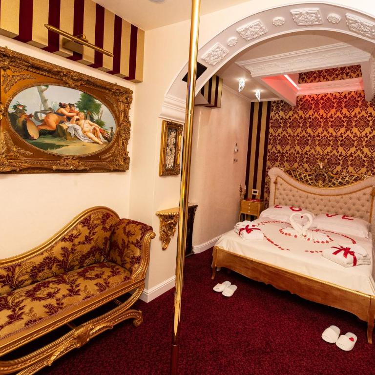 Erossuite GuestHouse - Zimmer mit Queensize-Bett und Whirlpool-Badewanne - 2
