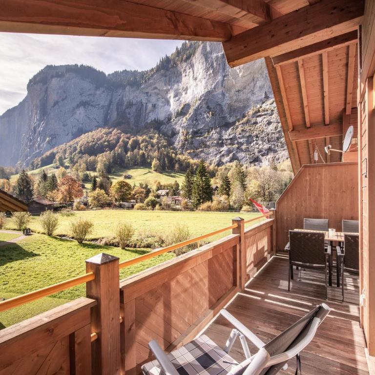 Apartment Staubbach, Best views, Spacious, Family friendly - Apartment mit 3 Schlafzimmern - 1