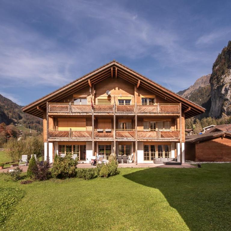 Apartment Staubbach, Best views, Spacious, Family friendly - Apartment mit 3 Schlafzimmern - 57