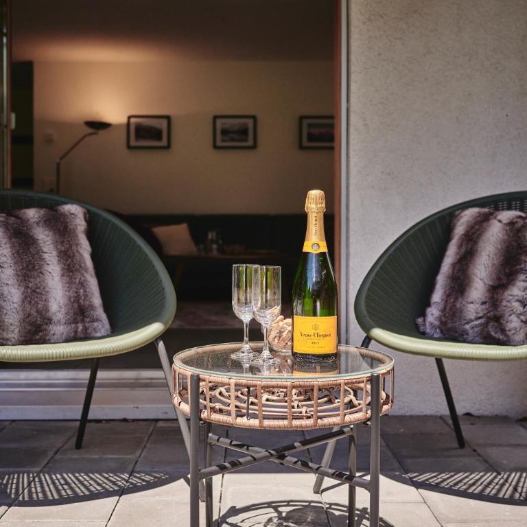 Apartment Trümmelbach, Comfortabl & Cozy, Private Terrace with best views - Apartment mit 1 Schlafzimmer - 29