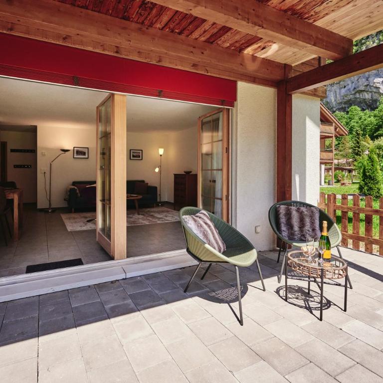 Apartment Trümmelbach, Comfortabl & Cozy, Private Terrace with best views - Apartment mit 1 Schlafzimmer - 33