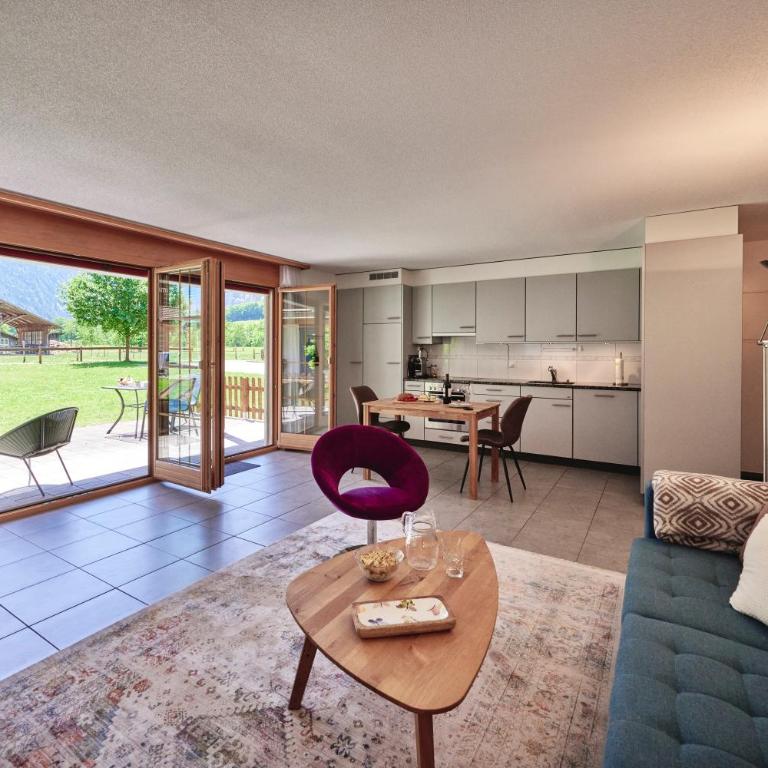 Apartment Trümmelbach, Comfortabl & Cozy, Private Terrace with best views - Apartment mit 1 Schlafzimmer - 37