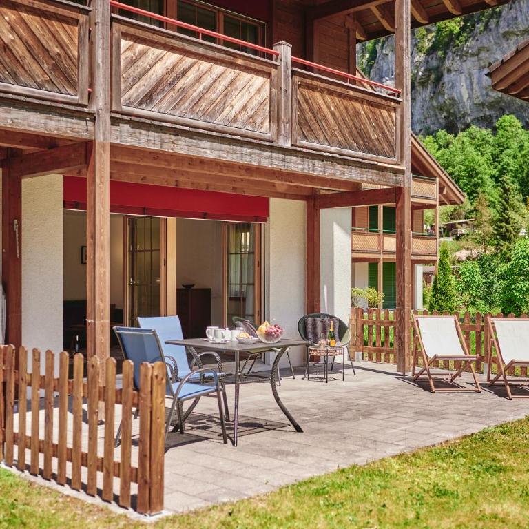 Apartment Trümmelbach, Comfortabl & Cozy, Private Terrace with best views - Apartment mit 1 Schlafzimmer - 5