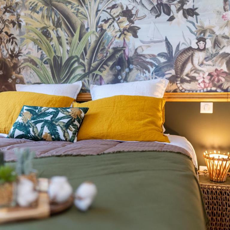 I love Bergerac - Chambre Double avec Salle de Bains Privative - 8