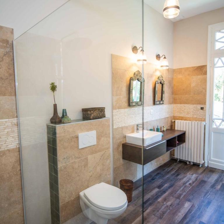 I love Bergerac - Chambre Double avec Salle de Bains Privative - 6