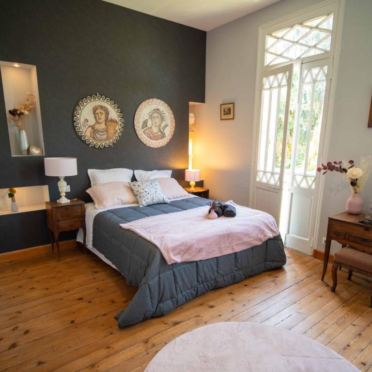 I love Bergerac - Chambre Double avec Salle de Bains Privative - 7
