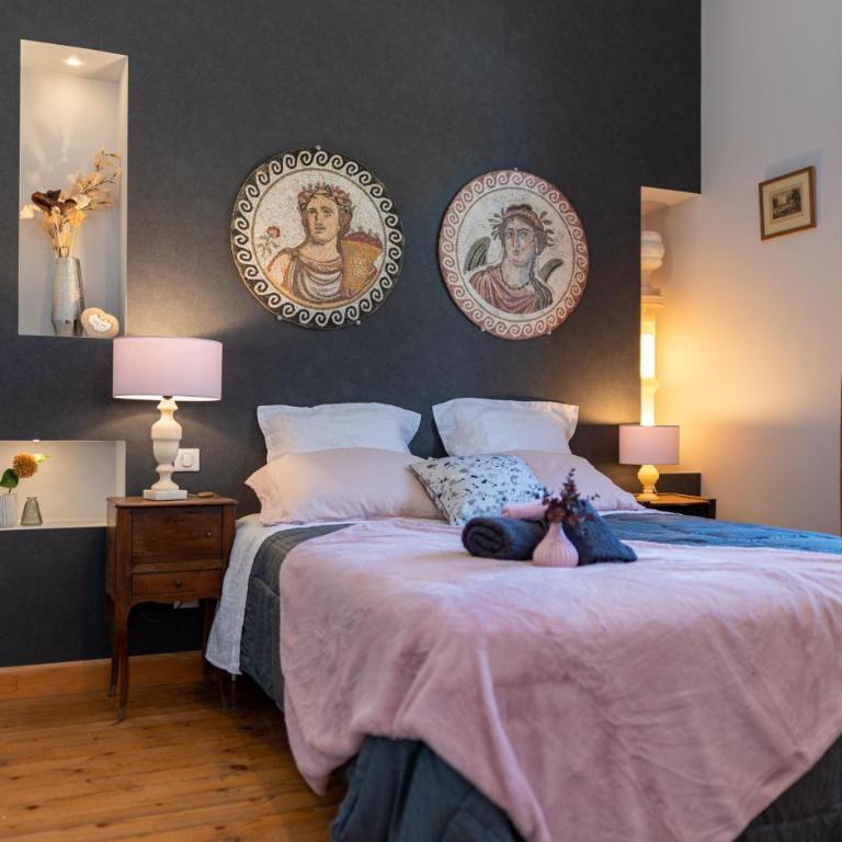 I love Bergerac - Chambre Double avec Salle de Bains Privative - 5