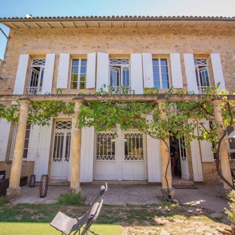 I love Bergerac - Chambre Double avec Salle de Bains Privative - 4