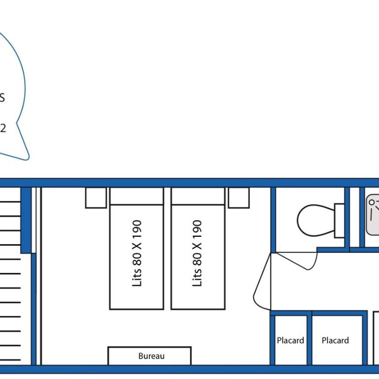 Aec Village Vacances - Les Cèdres - Chambre Quadruple (2 Adultes + 2 Enfants) - 3