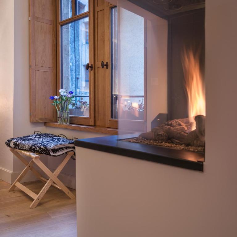 Les Loges Annecy Vieille Ville - Studio mit Kamin und Spa-Dusche - 2