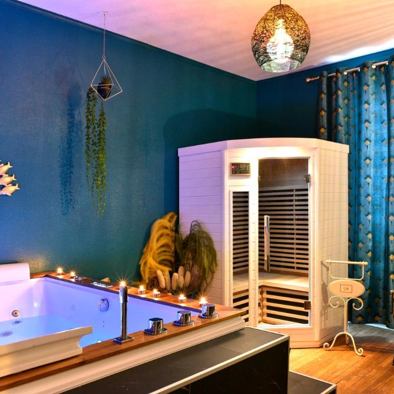MoonLOVE, SPA/Sauna et Jacuzzi privés, charme et détente. - Appartement 1 Chambre - 1