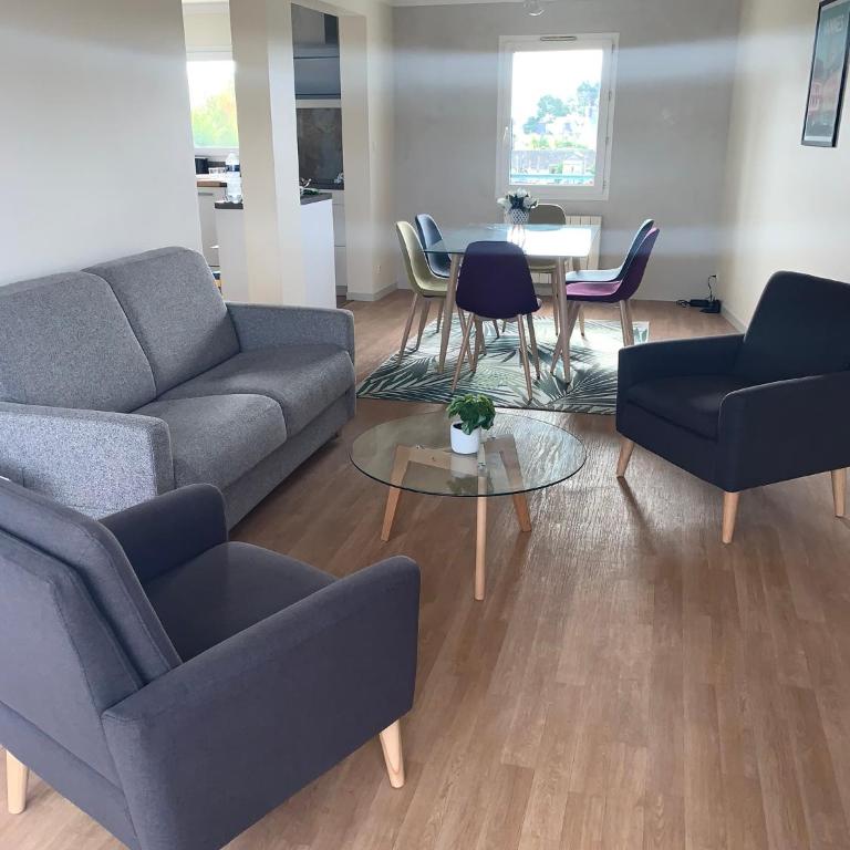 65 m2 Centre vannes 2 ch wifi parking - Appartement 2 Chambres - 12