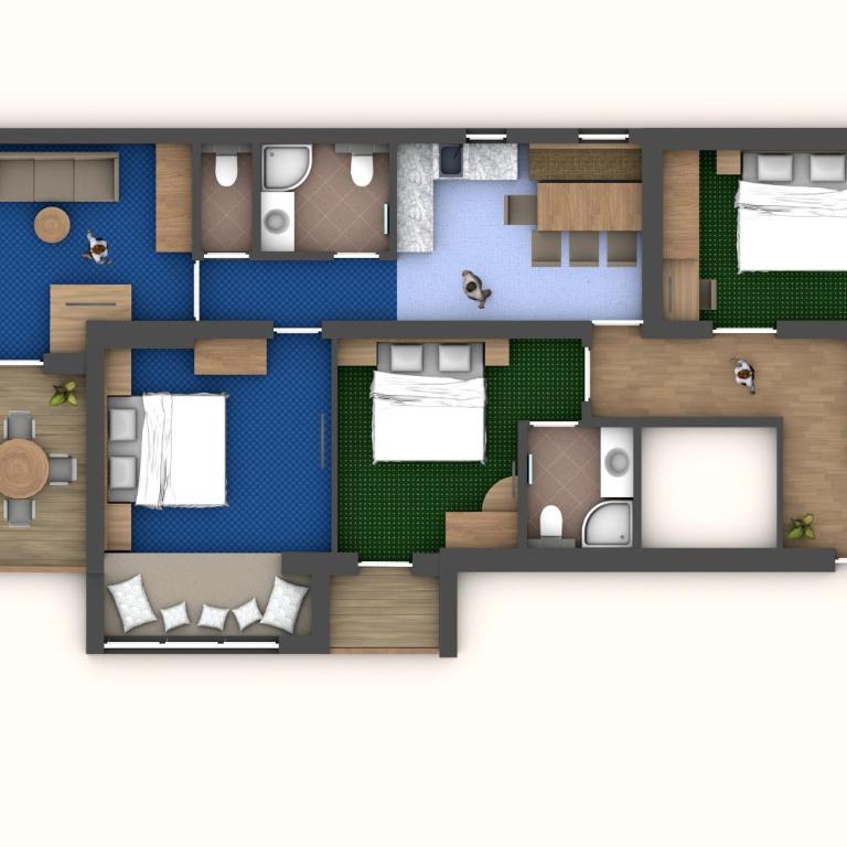 Hotel Restaurant Claudia INKLUSIVE SUPER SOMMER CARD - Appartement 3 Chambres - 1