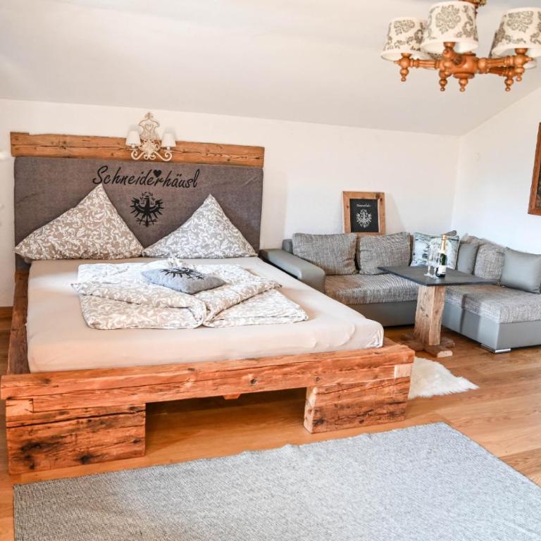 Ferienhaus Schneiderhäusl Zillertal - Appartamento con Balcone - 9