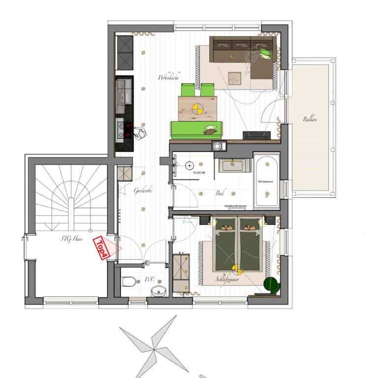 LENZup Apartments - Apartment mit 1 Schlafzimmer - 14