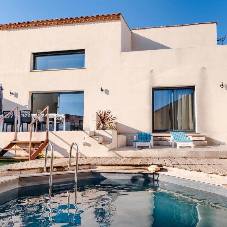 Belle villa avec piscine - Maison de Margaux - Maison 3 Chambres - 1