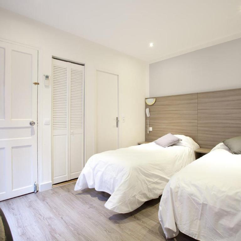 HOTEL PARIS PANAM-PERE LACHAISE-PLACE GAMBETTA-HOPITAL TENON-REPUBLIQUe - Chambre Lits Jumeaux - 5