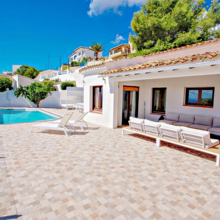 Suerte - sea view villa with private pool in Moraira - Villa - 4