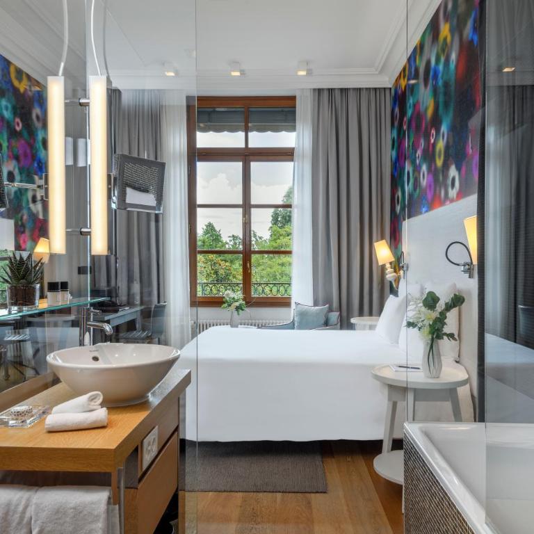 Hôtel Métropole Genève - Hébergement Deluxe - Vue sur Jardin - 4