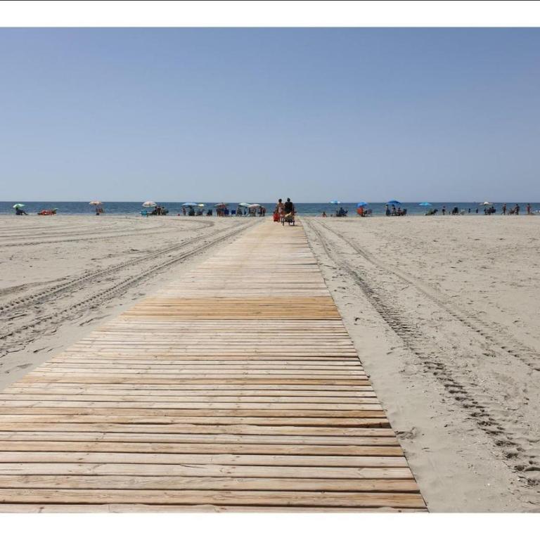 Apartamento Santa Pola, en Playa del Tamarit con piscina. - Apartamento de 2 dormitorios - 40