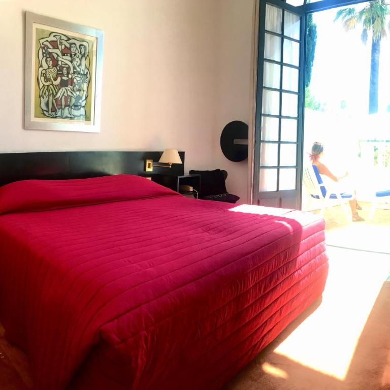 Hotel des Mimosas - Chambre Double avec Terrasse - 7