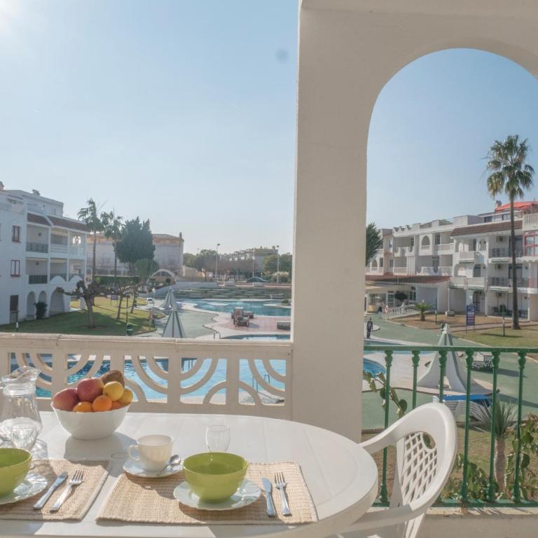 Apartamentos Marineu Playa Romana - Apartamento de 1 dormitorio con vistas a la piscina - 4