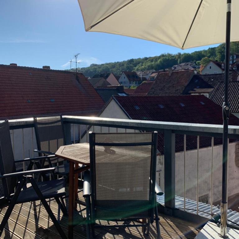 modernes Penthouse, nahe Würzburg - Apartment mit 2 Schlafzimmern - 4