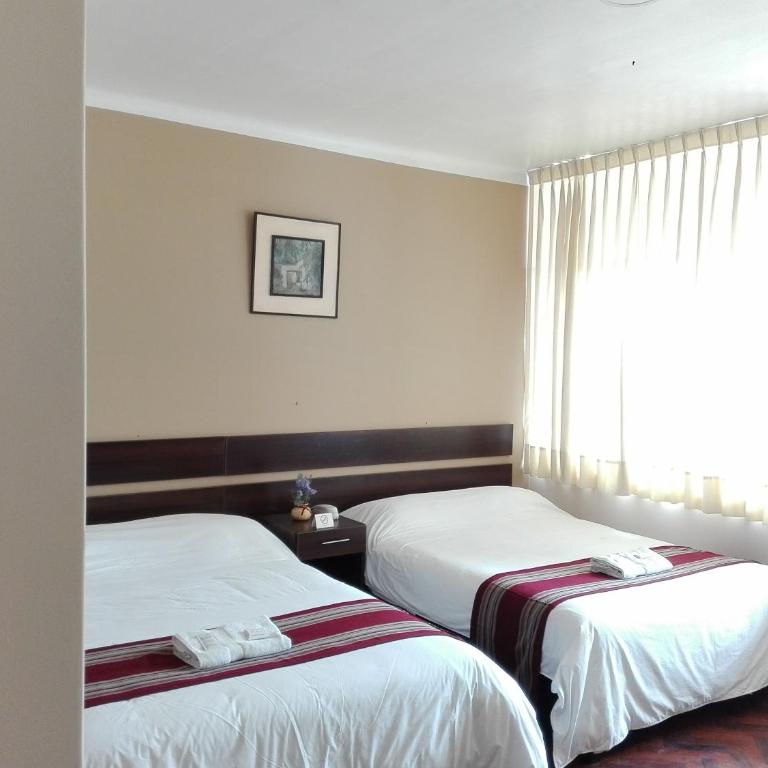 Los Q'eros - Twin Room with Private Bathroom - 1