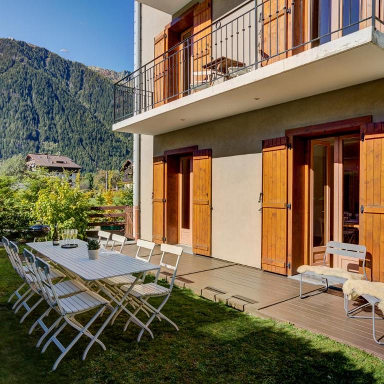 Villa Mont Blanc - Appartamento con 2 Camere da Letto e con Vista Montagna - 12