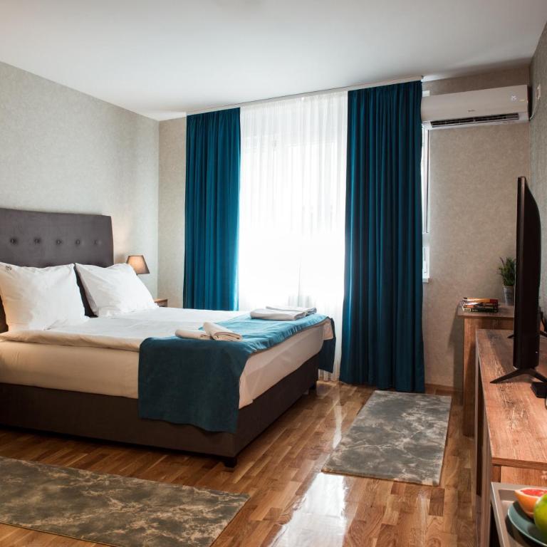 Magellan Family Lux Apartments Novi Sad - Studio s King-sajz Krevetom i Sofom na Izvlačenje - 5