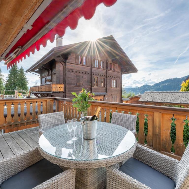 Chalet Balthazar - Apartment mit Blick auf die Berge - 4