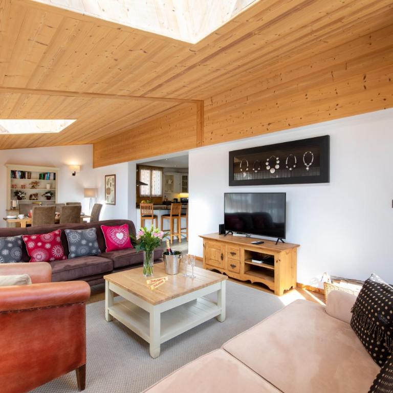 Chalet Balthazar - Apartment mit Blick auf die Berge - 33