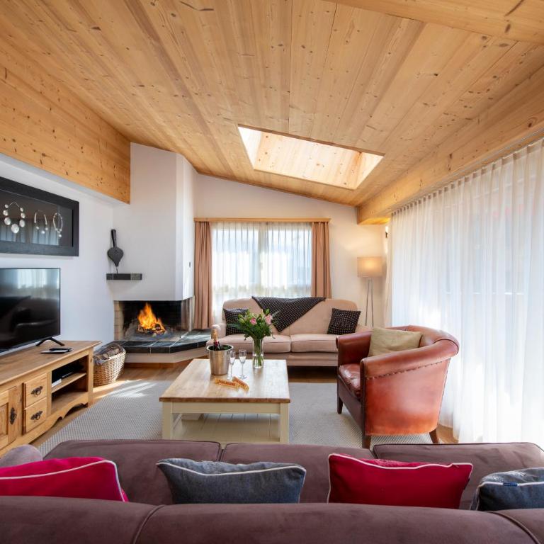 Chalet Balthazar - Apartment mit Blick auf die Berge - 13