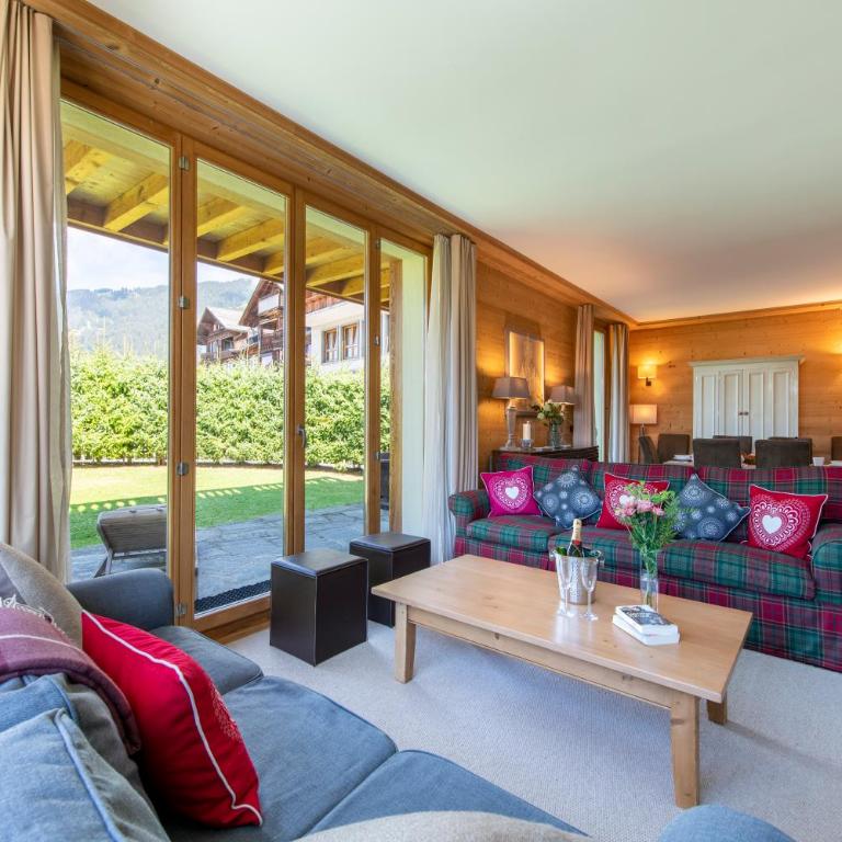 Chalet Balthazar - Apartment mit Gartenblick - 10