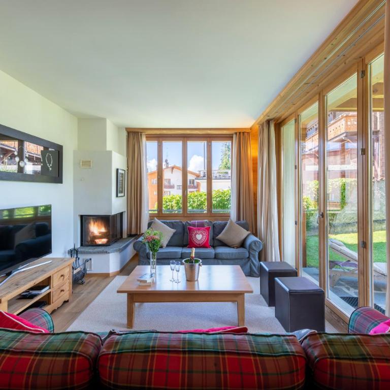 Chalet Balthazar - Apartment mit Gartenblick - 4