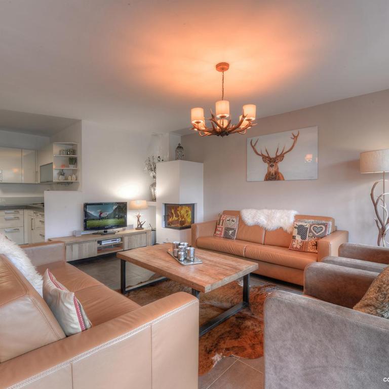 Kaprun Mountain Resort by Kaprun Rentals - Deluxe Apartment mit 3 Schlafzimmern mit Terrasse und Bergblick. - 17
