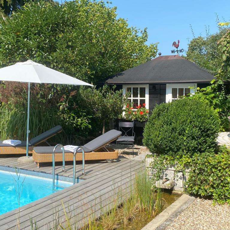 Landhaus am Plattenbichl - Luxus Apartment mit Pool und Sauna - im Sommer Bergbahn inklusive - Apartment mit 1 Schlafzimmer - 4