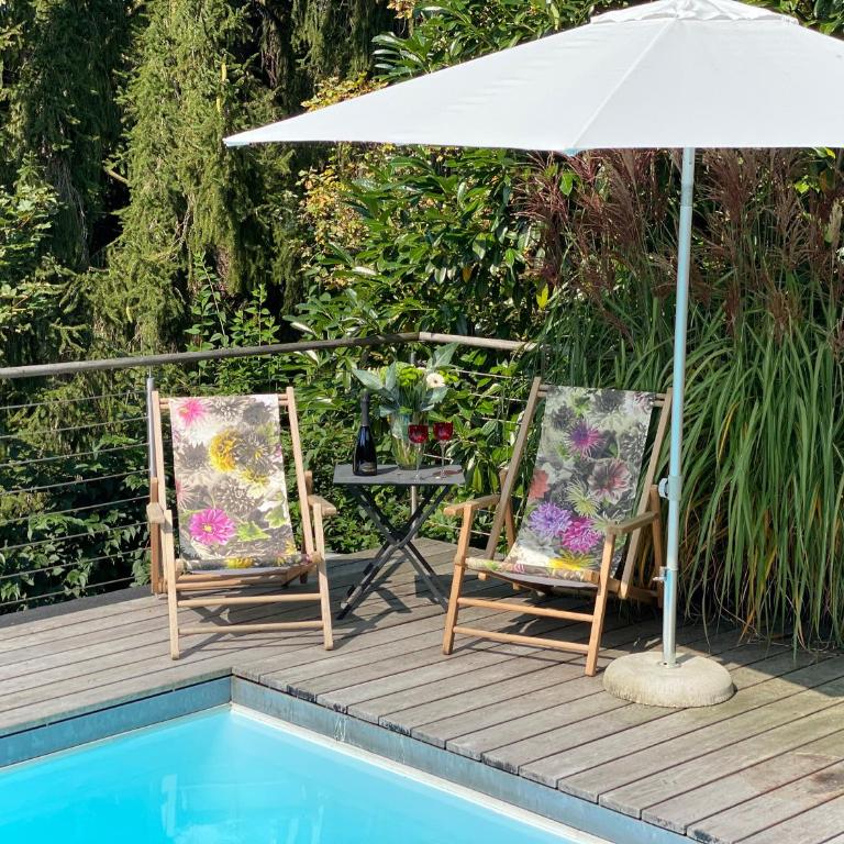 Landhaus am Plattenbichl - Luxus Apartment mit Pool und Sauna - im Sommer Bergbahn inklusive - Apartment mit 1 Schlafzimmer - 3