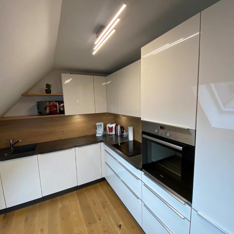 modernes Penthouse, nahe Würzburg - Apartment mit 2 Schlafzimmern - 17