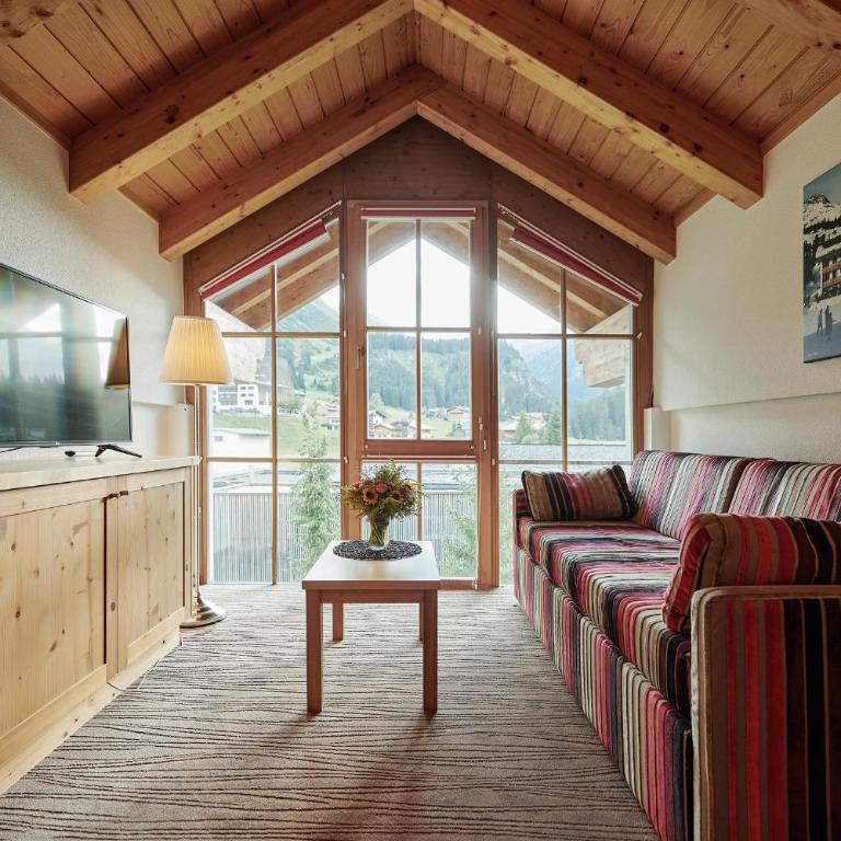 Hotel Austria Lech - Große Ferienwohnung mit 1 Schlafzimmer und 2 Schlafsofas - 3