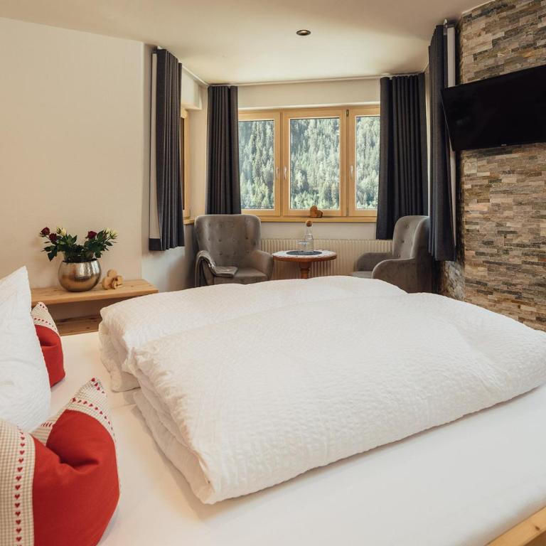 Haus Piz Lad - Doppelzimmer mit Balkon - 20