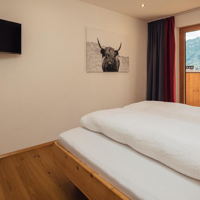 Haus Piz Lad - Doppelzimmer mit Balkon - 14
