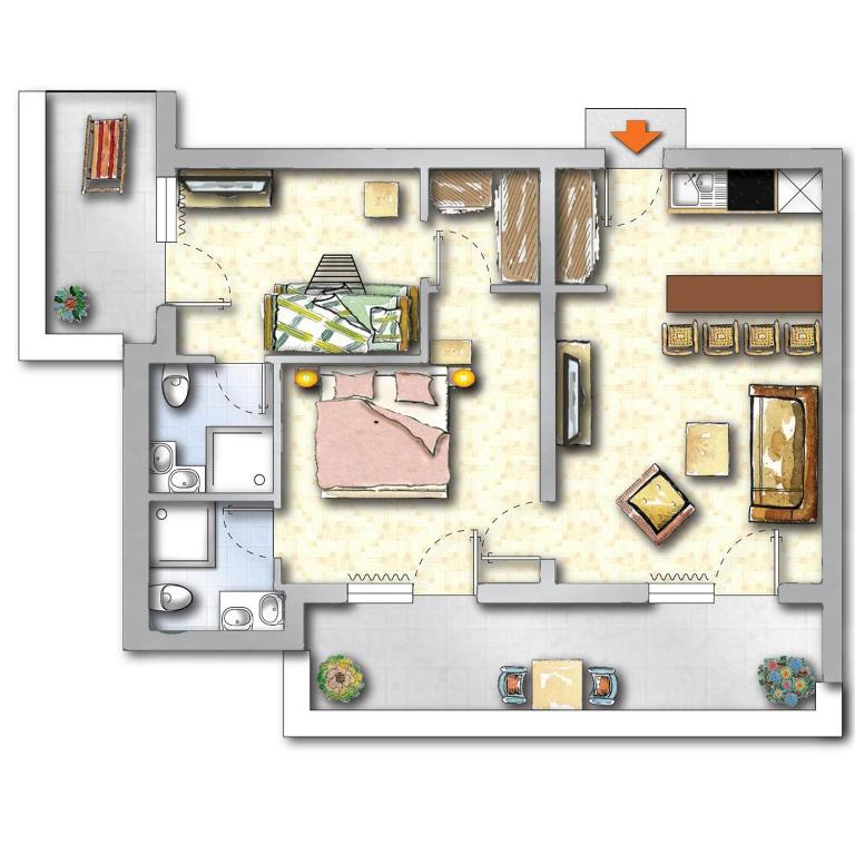 Family Apart Stubai - Apartment mit 2 Schlafzimmern - 1