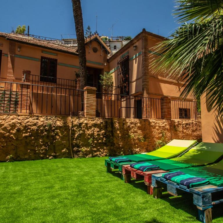 Villa Regionalista principios Siglo XX 1919 -Pedregalejo-Baños del Carmen-A UNOS METROS DEL MAR!!! PISCINA CLIMATIZADA BAJO PETICION - Villa with Private Pool - 6