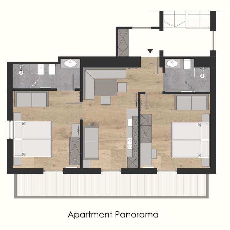 Pramstaller Apartments - Appartamento con Vista Giardino - 5
